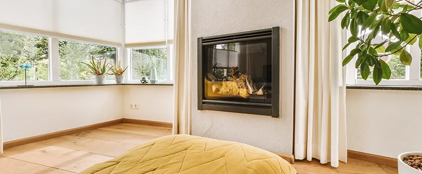 Residential Fireplace Ceramic Glass Installation in Kaukauna, WI