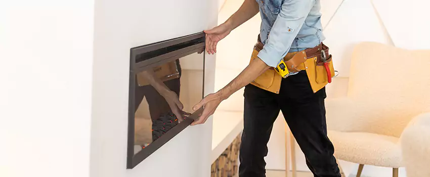Metal Fireplace Installation in Kaukauna, Wisconsin