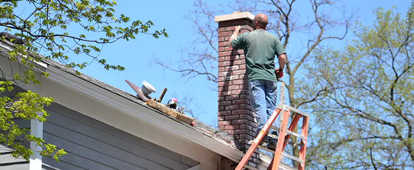 Vinyl and PVC Chimney Flashing Installation in Kaukauna, WI