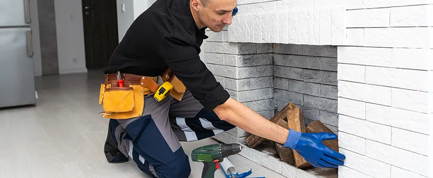 Fireplace Damaged Damper Frame Repair Services in Kaukauna, Wisconsin