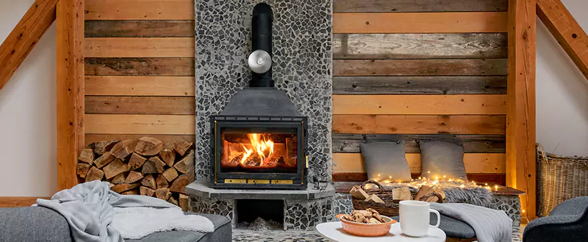 Thelin Hearth Products Direct Vent Gas Stove Fireplace Inspection in Kaukauna, Wisconsin