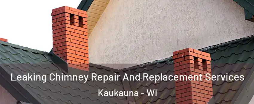  Leaking Chimney Repair And Replacement Services Kaukauna - WI
