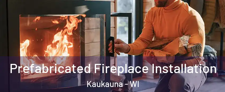  Prefabricated Fireplace Installation Kaukauna - WI